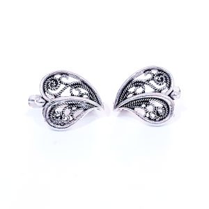 Cercei  filigran " Frunza"  002